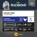 Blackwood Grain Free Chicken Field Pea
