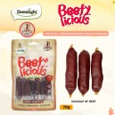 Dentalight Beefy Licious Premium Jerky Snack Treats