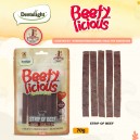 Dentalight Beefy Licious Premium Jerky Snack Treats