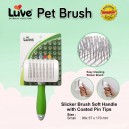 Easy Cleaning Slicker Brush With Coated Pin Tips