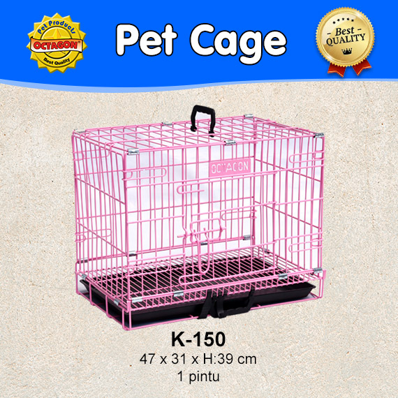 Kandang Besi Lipat K-150