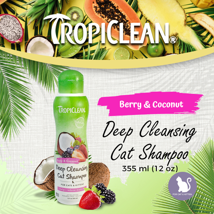 TROPICLEAN SHAMPOO HYPOALLERGENIC - CAT