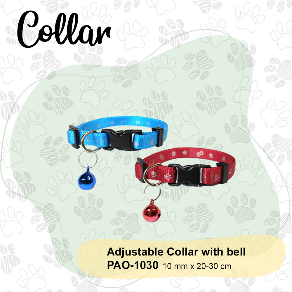 Adjustable Collar with Bell