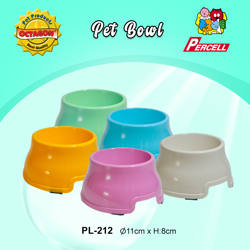 Round Plastic Pet Bowl