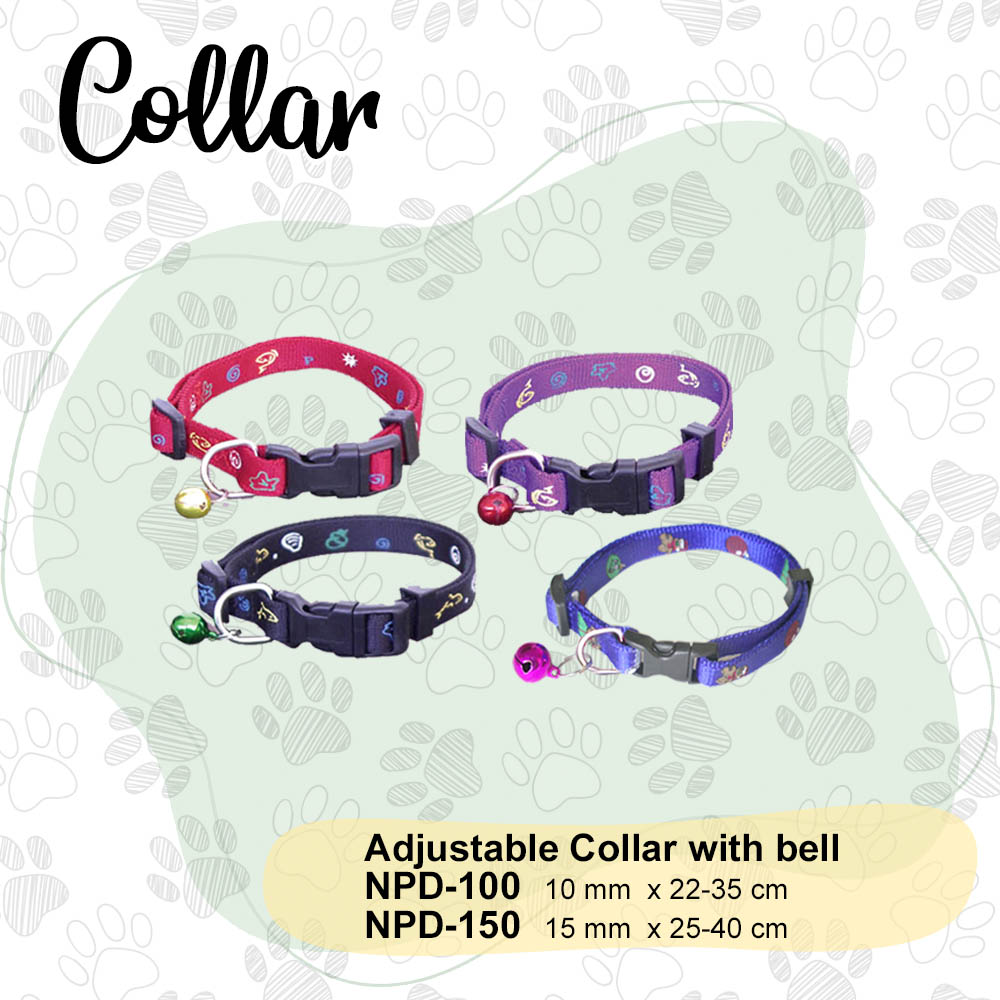 Adjustable Collar with Bell